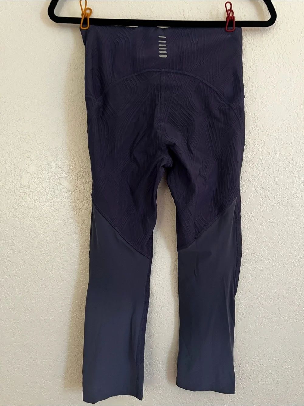 LN Under Armour Womens Fly Fast Jacquard Crop Leggings Tight (S) - Picture 9 of 12